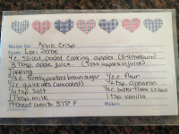 Lori's Apple Crisp