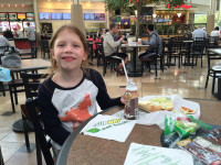 Me and Meg at the Mall